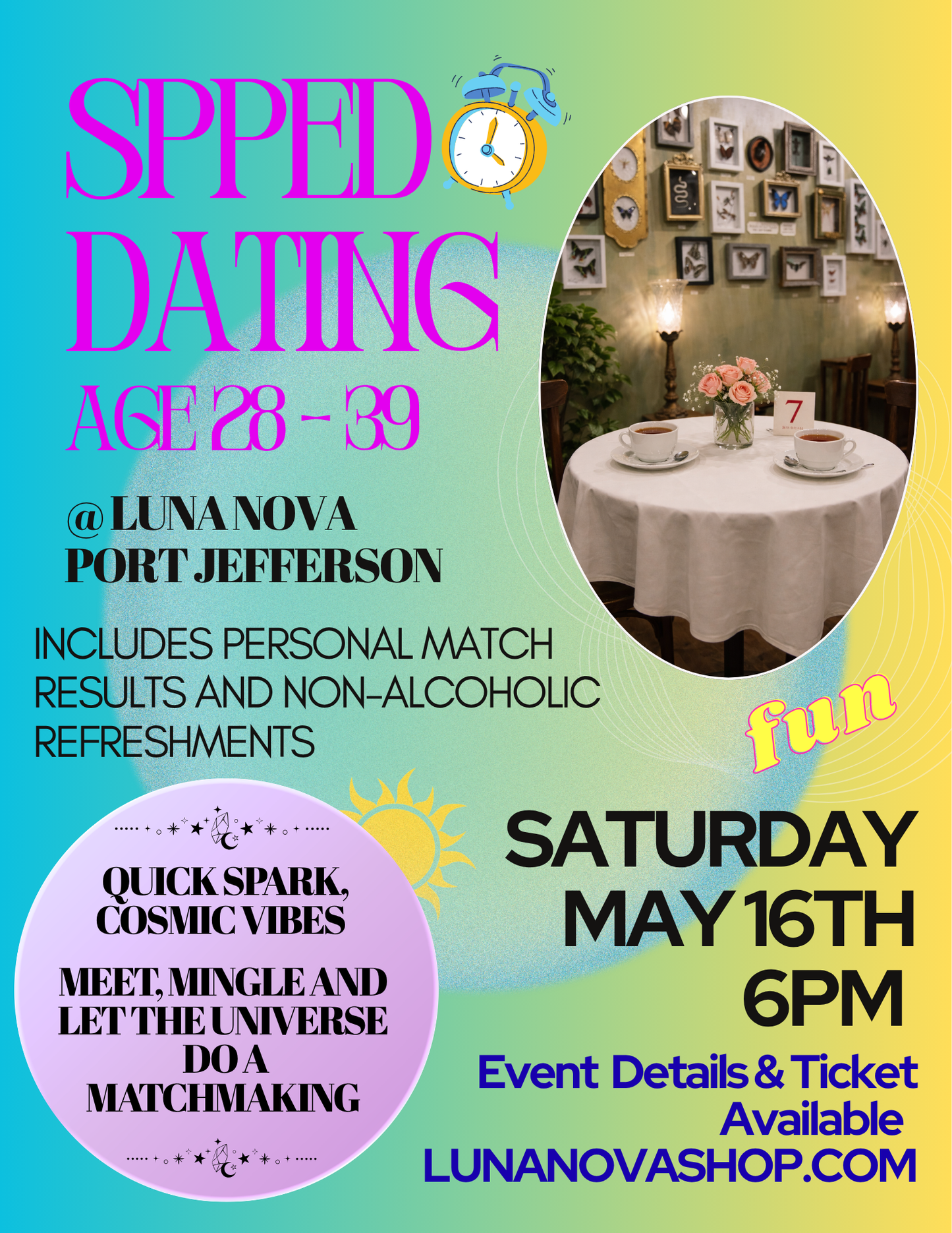 Speed Dating Event / Age 28 -39 at Port Jefferson
