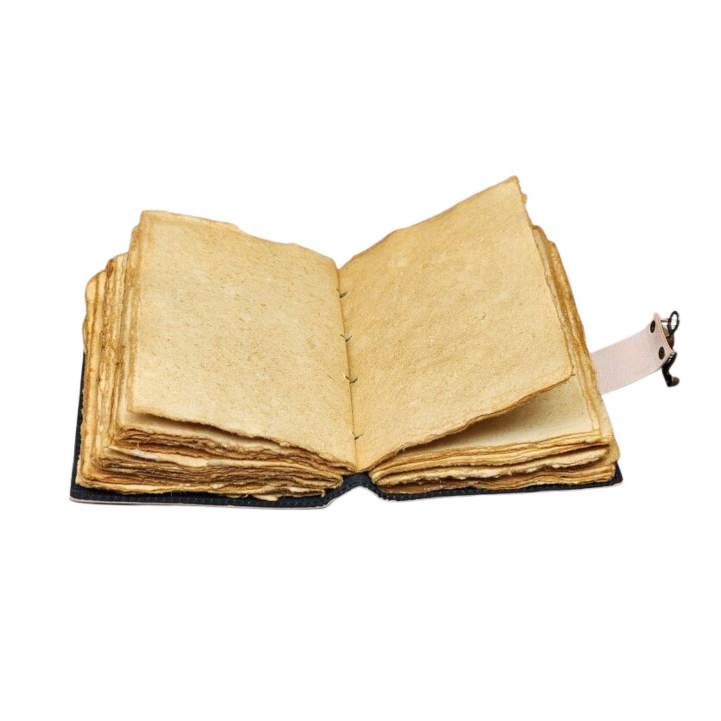 Handmade Leather Journal -Moon Phase