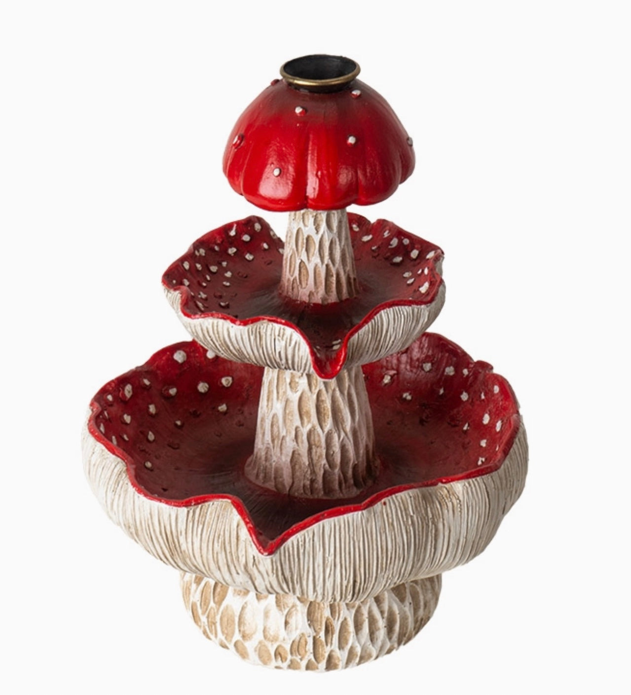 Mushroom Back-flow Incense Burner