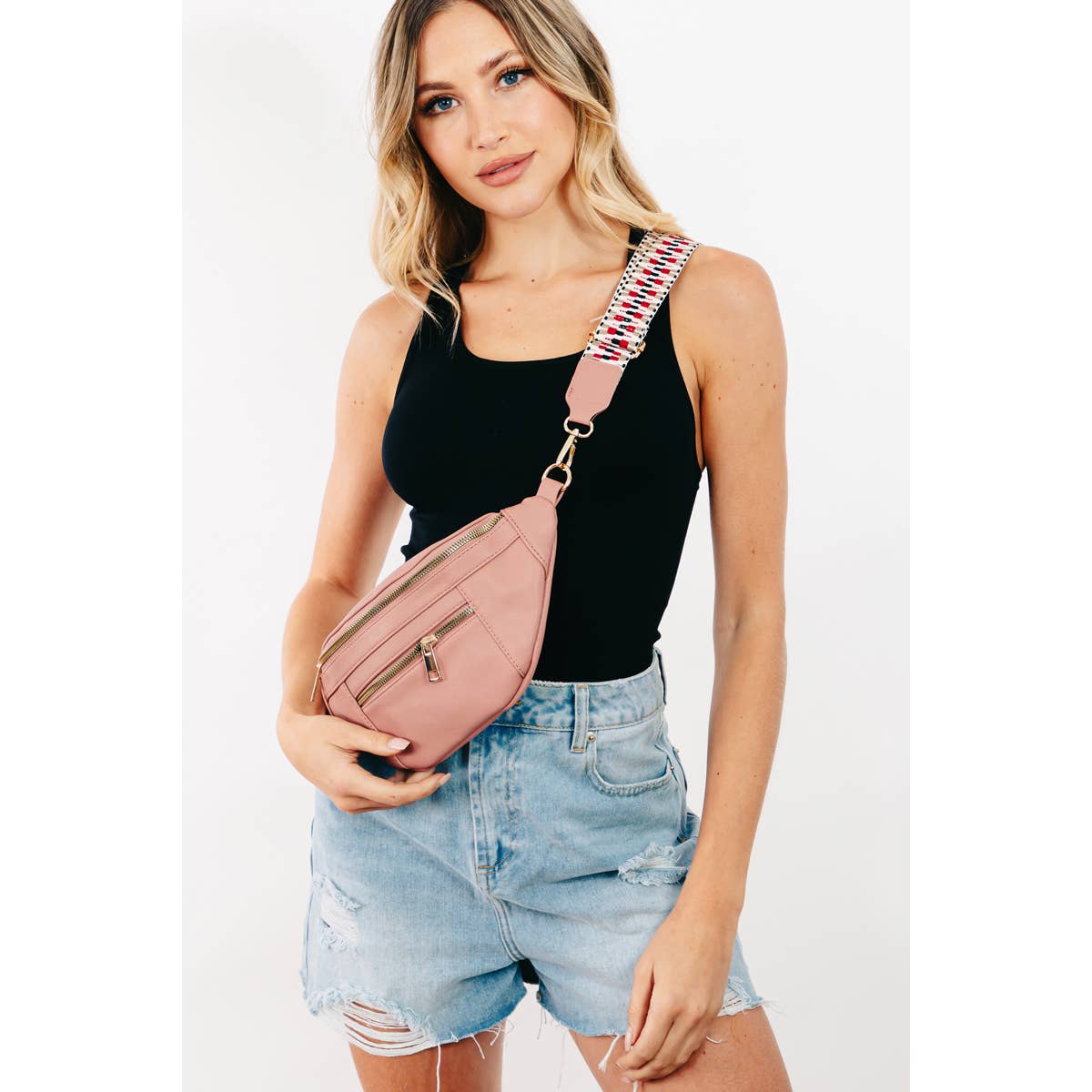 Leather Fanny Pack Bag