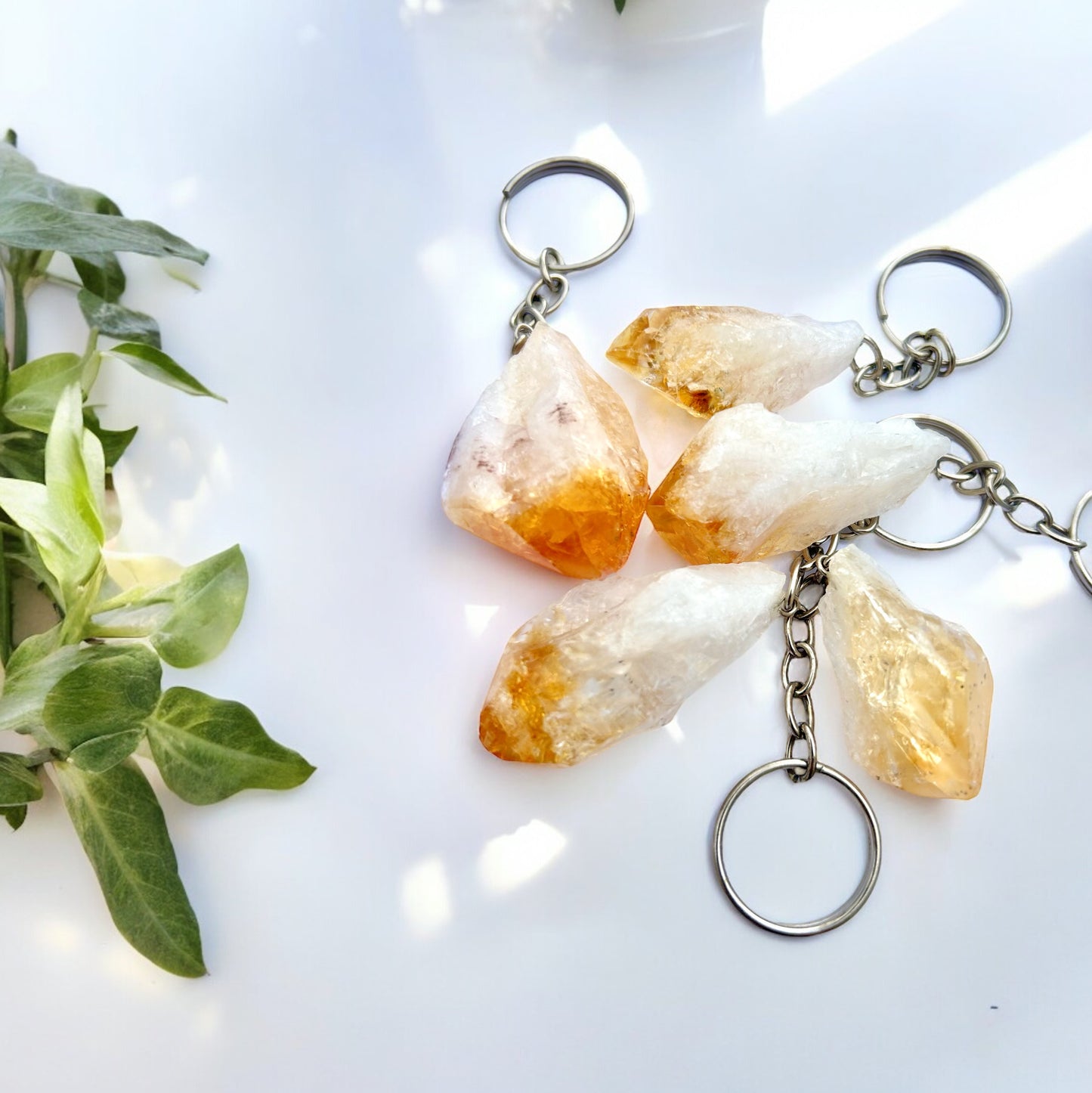 Crystal Point Key Chain