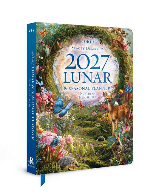 2027 Lunar and Seasonal Planner Calendar - Northern Hemisphere by Stacey Demarco
