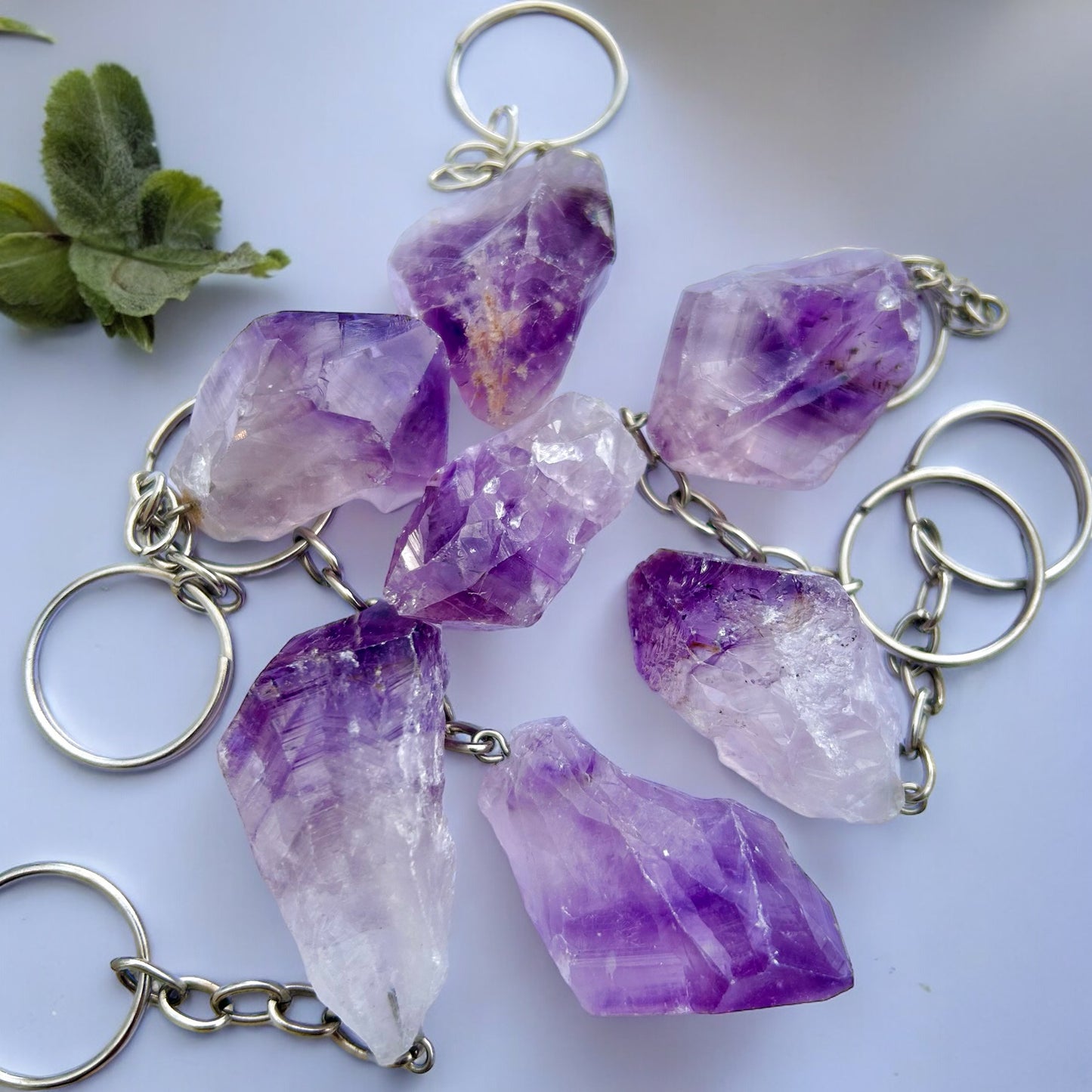 Crystal Point Key Chain