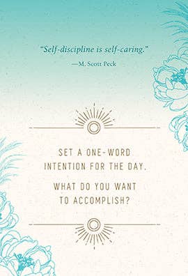 Self-Care Inspirational Card Deck