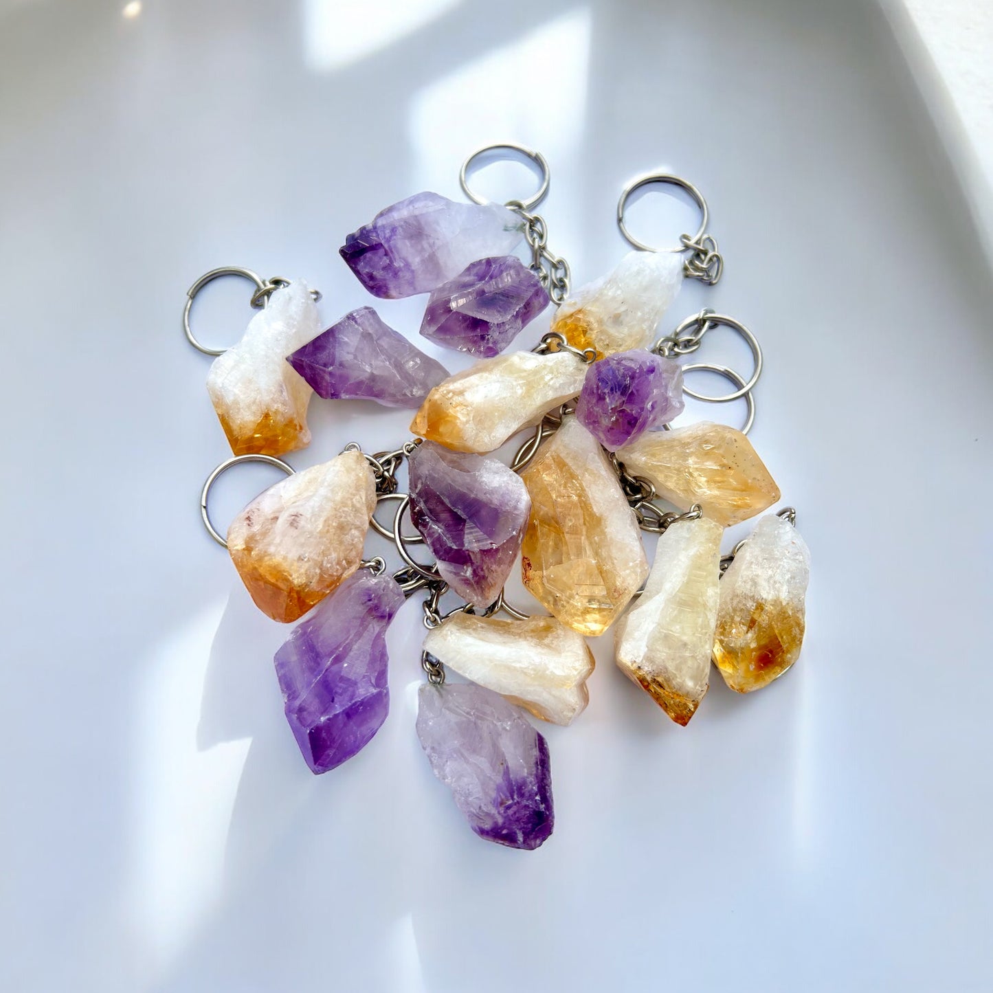 Crystal Point Key Chain