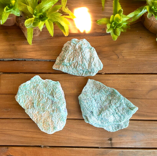 Fuchsite Raw Crystal Tumble