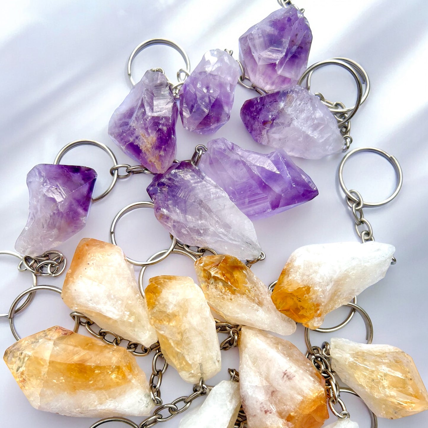 Crystal Point Key Chain