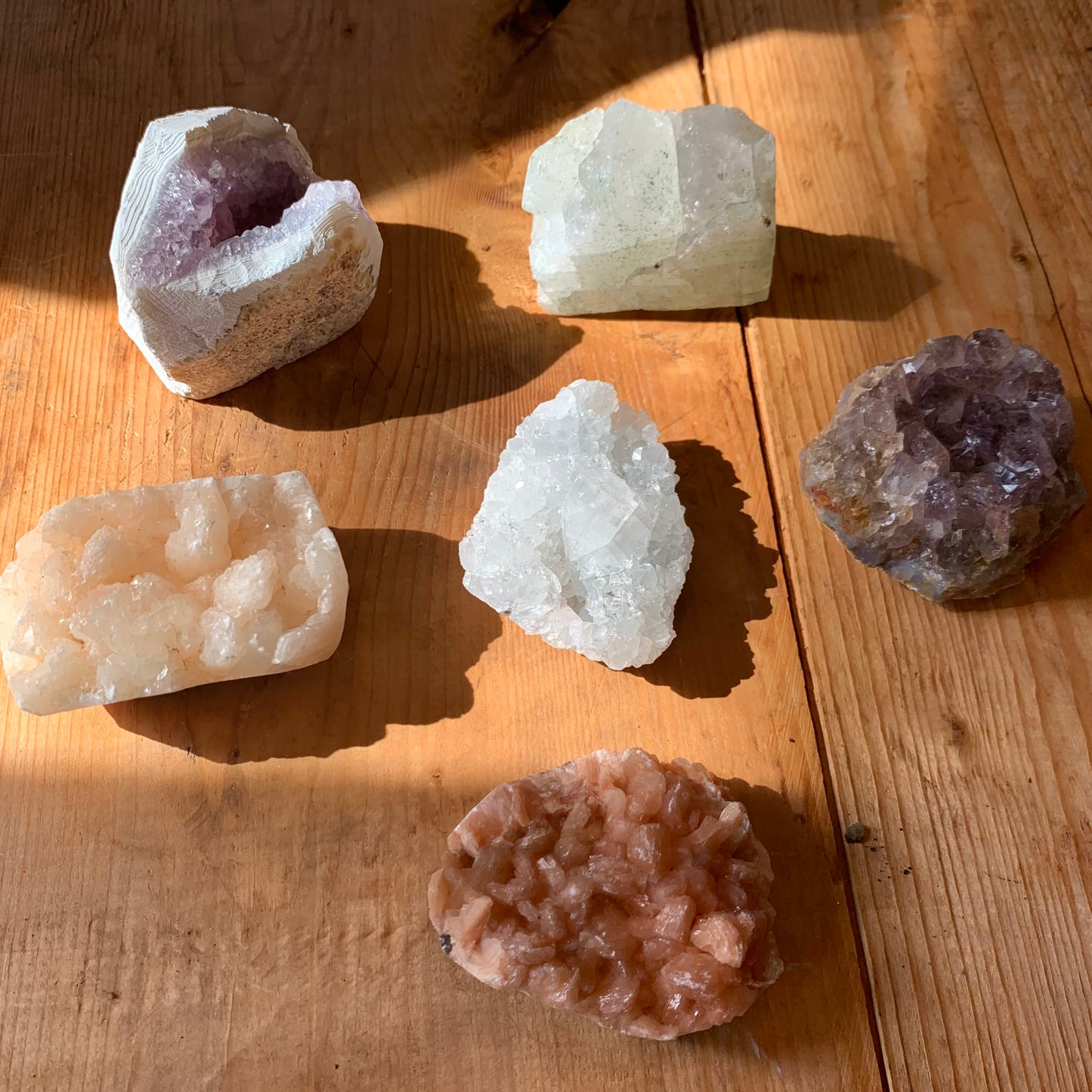 Various Crystal Cluster