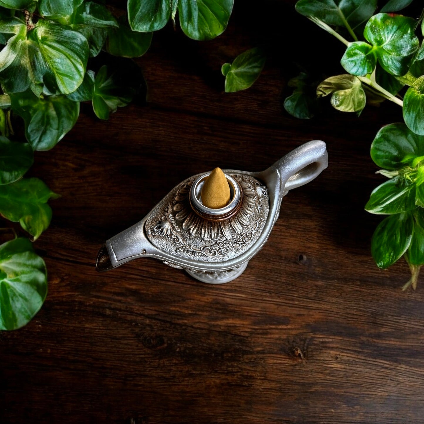 Magical Lamp Back Flow Incense Burner