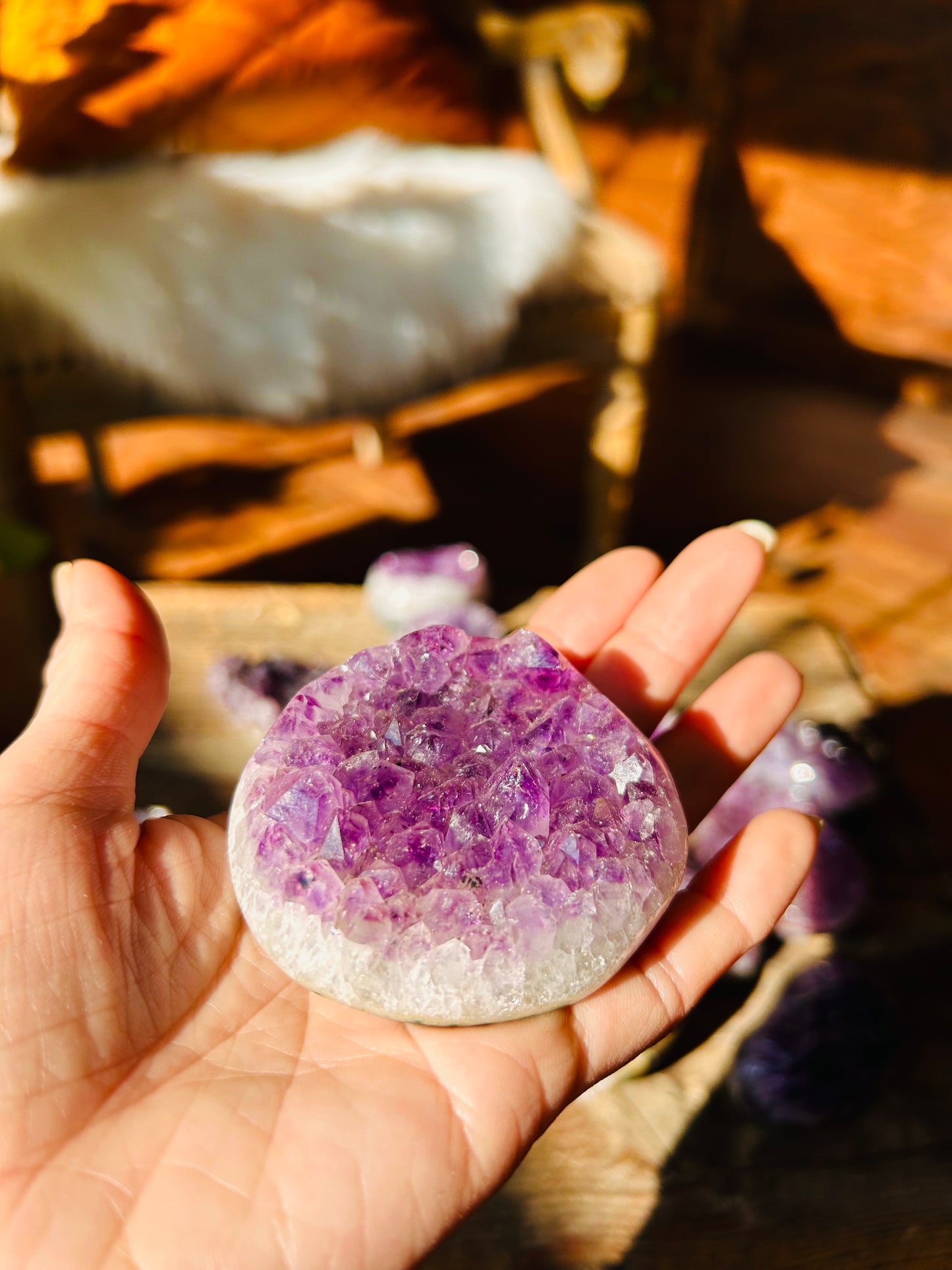 Amethyst Crystal Cluster