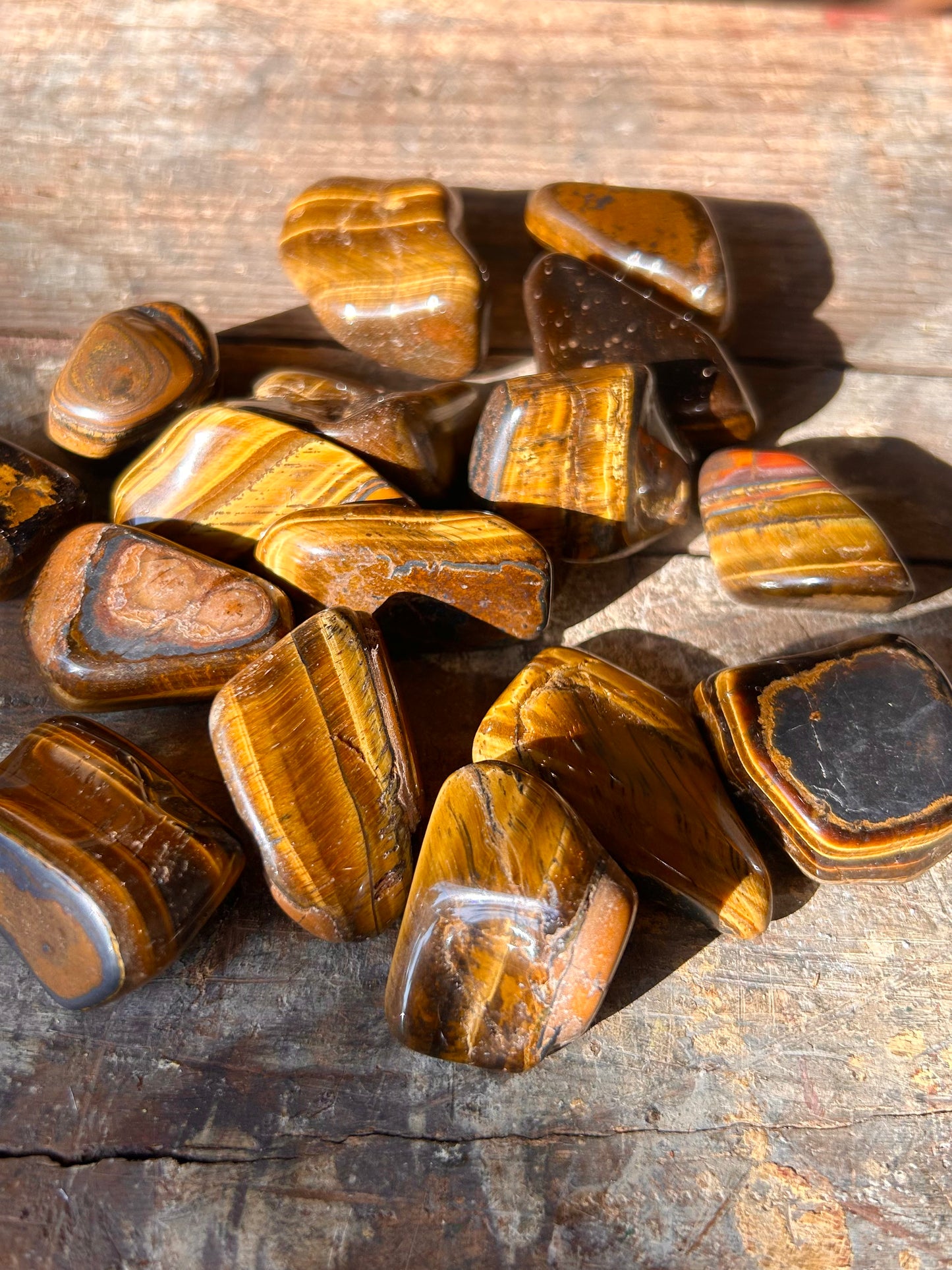Tiger’s Eye Crystal Tumble
