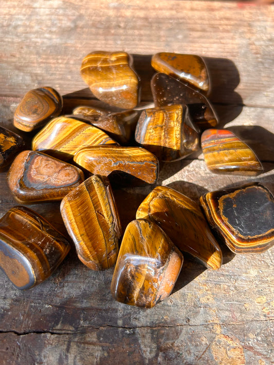 Tiger’s Eye Crystal Tumble
