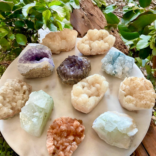 Various Crystal Cluster