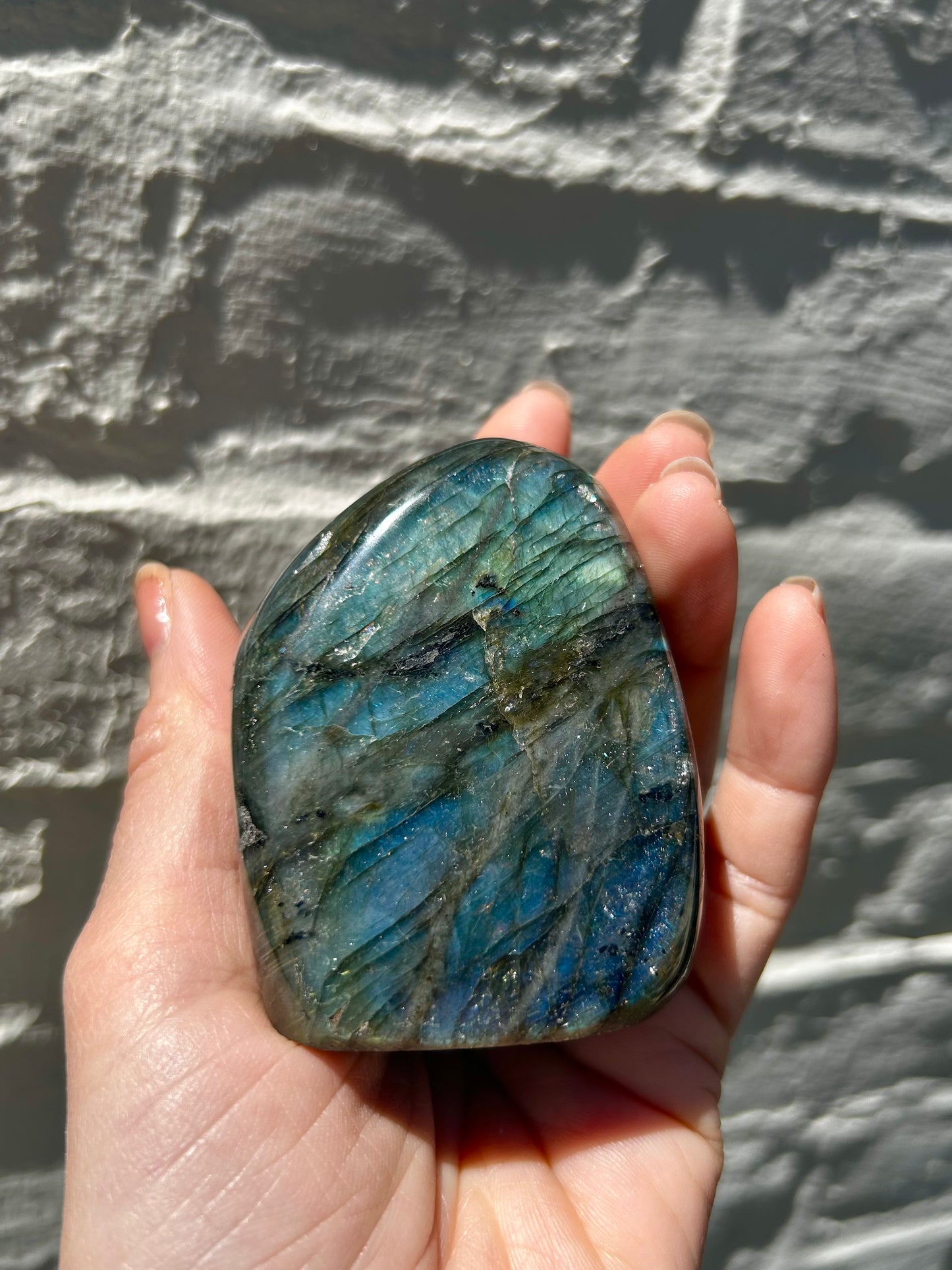Labradorite Crystal Polished Dome