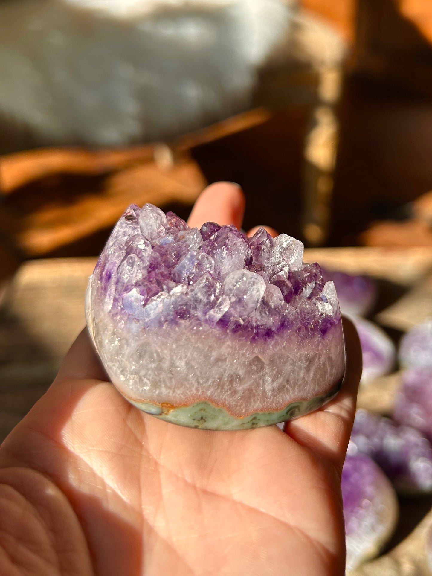 Amethyst Crystal Cluster