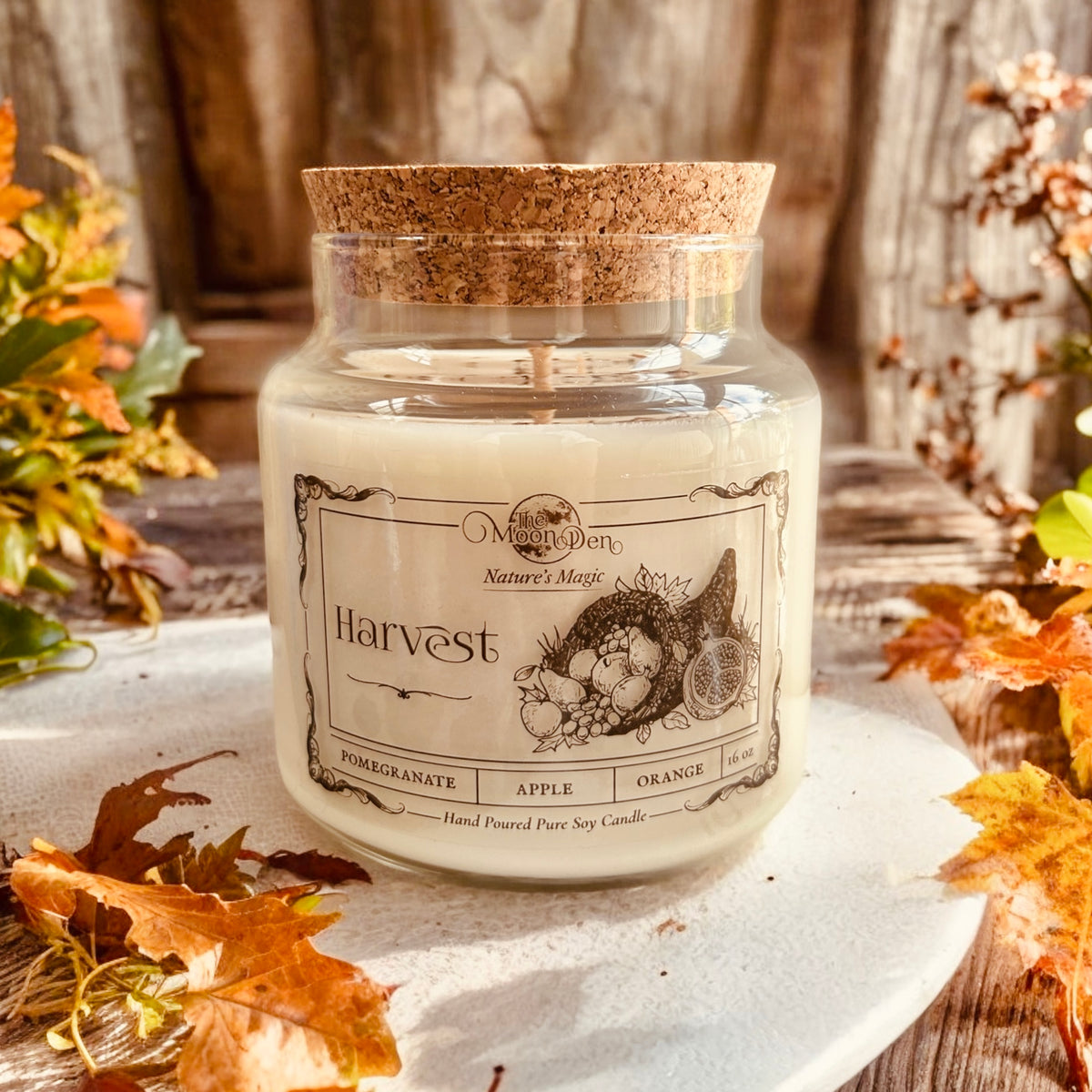 Moon Den Candle - Harvest