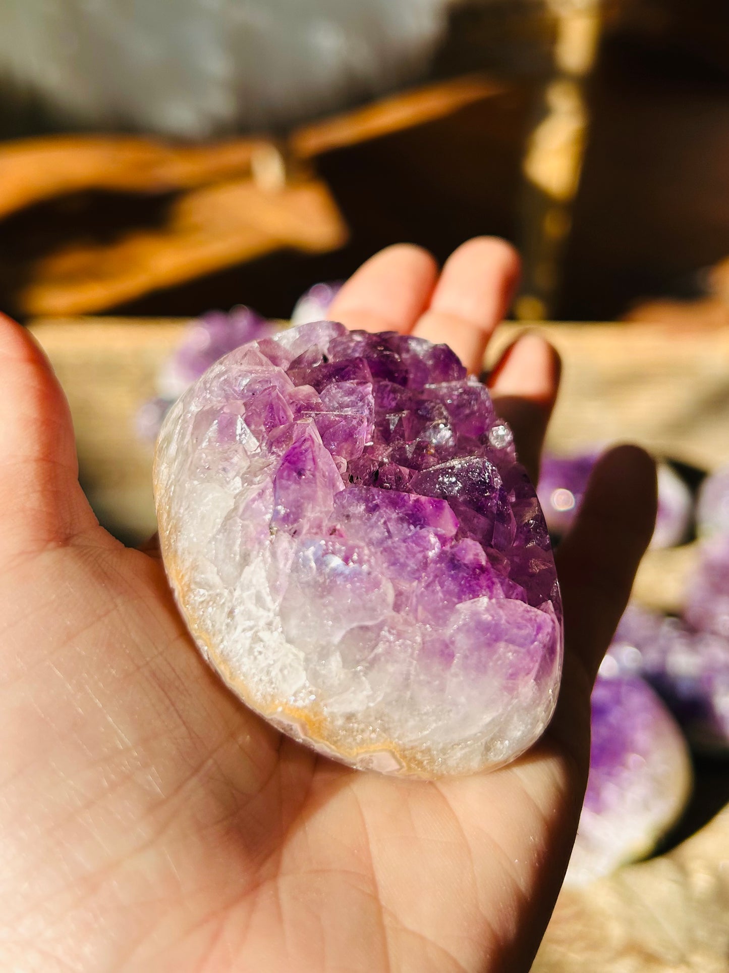 Amethyst Crystal Cluster