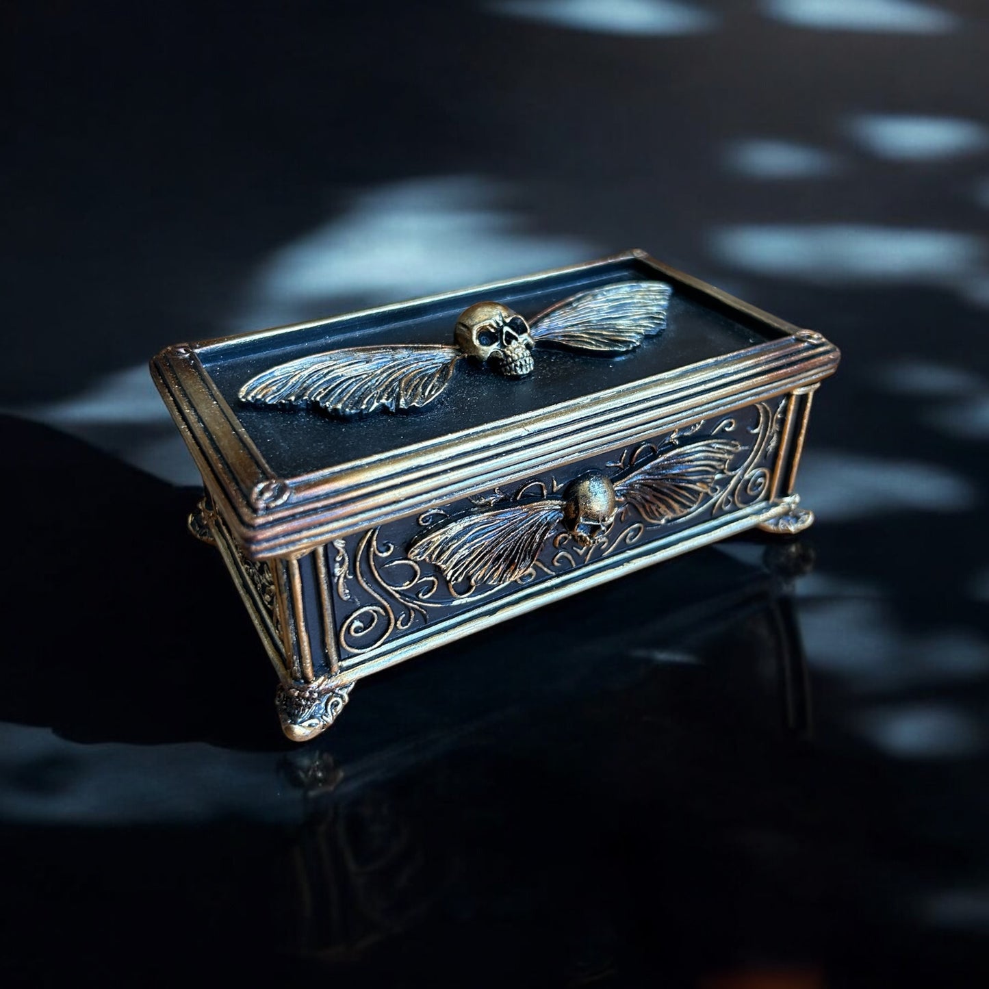 Skull/Moth Box
