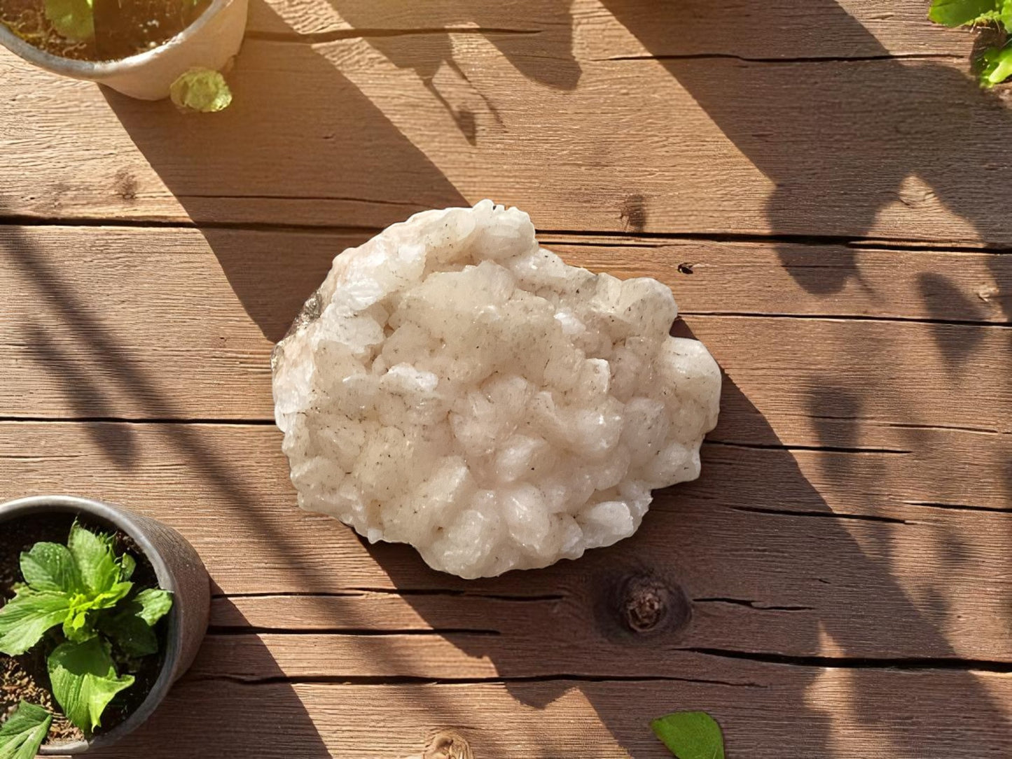 509 Peach Stilbite Crystal Cluster