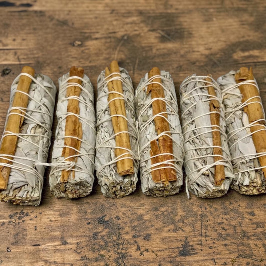 Cinnamon with White Sage Bundle