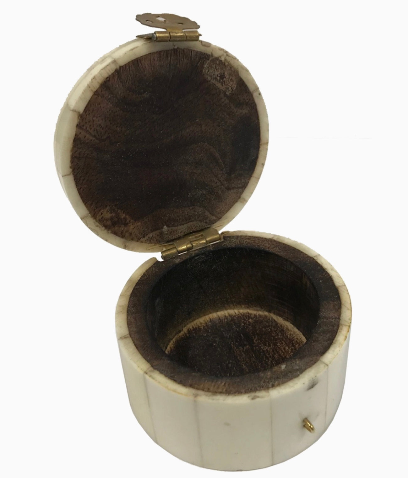 Engraved Round Ring Box