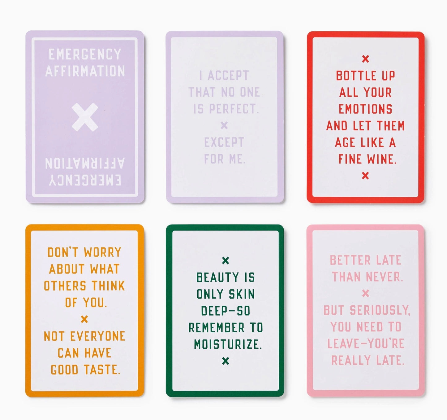 Brass Monkey Emergency Affirmations Exceptionally Stupid Days Card Deck