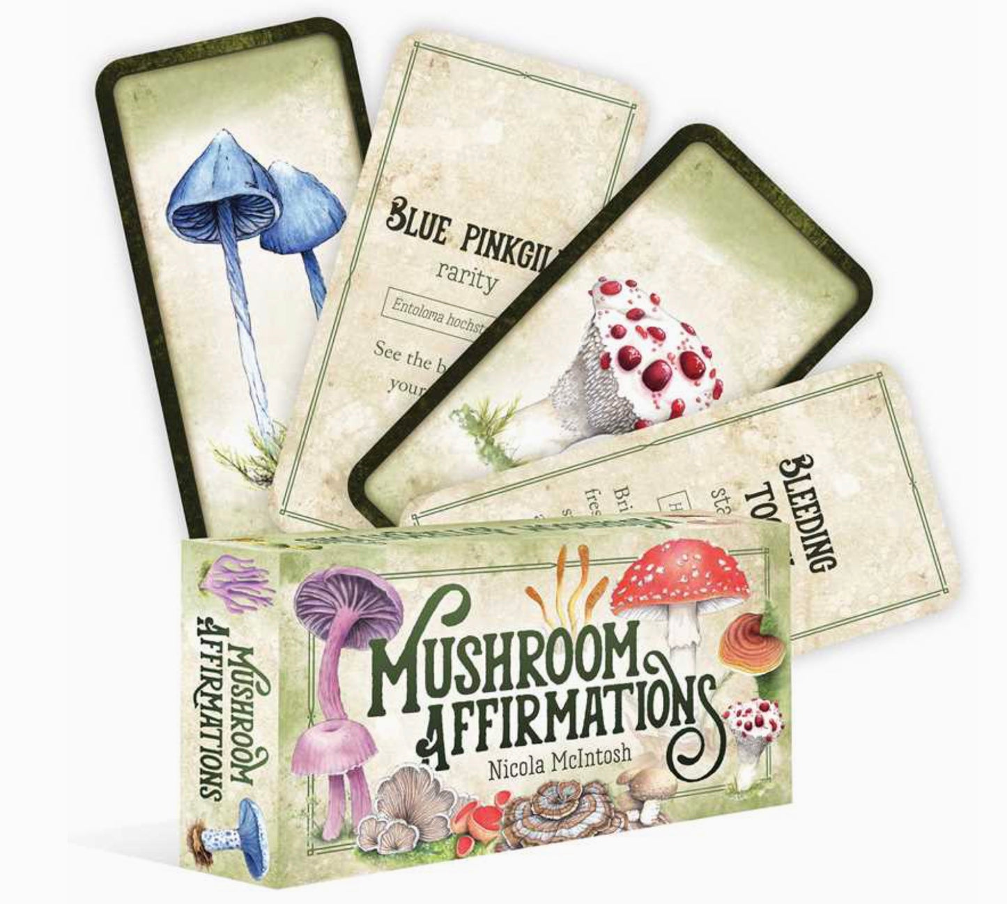 Mushroom Affirmations Messaging Cards