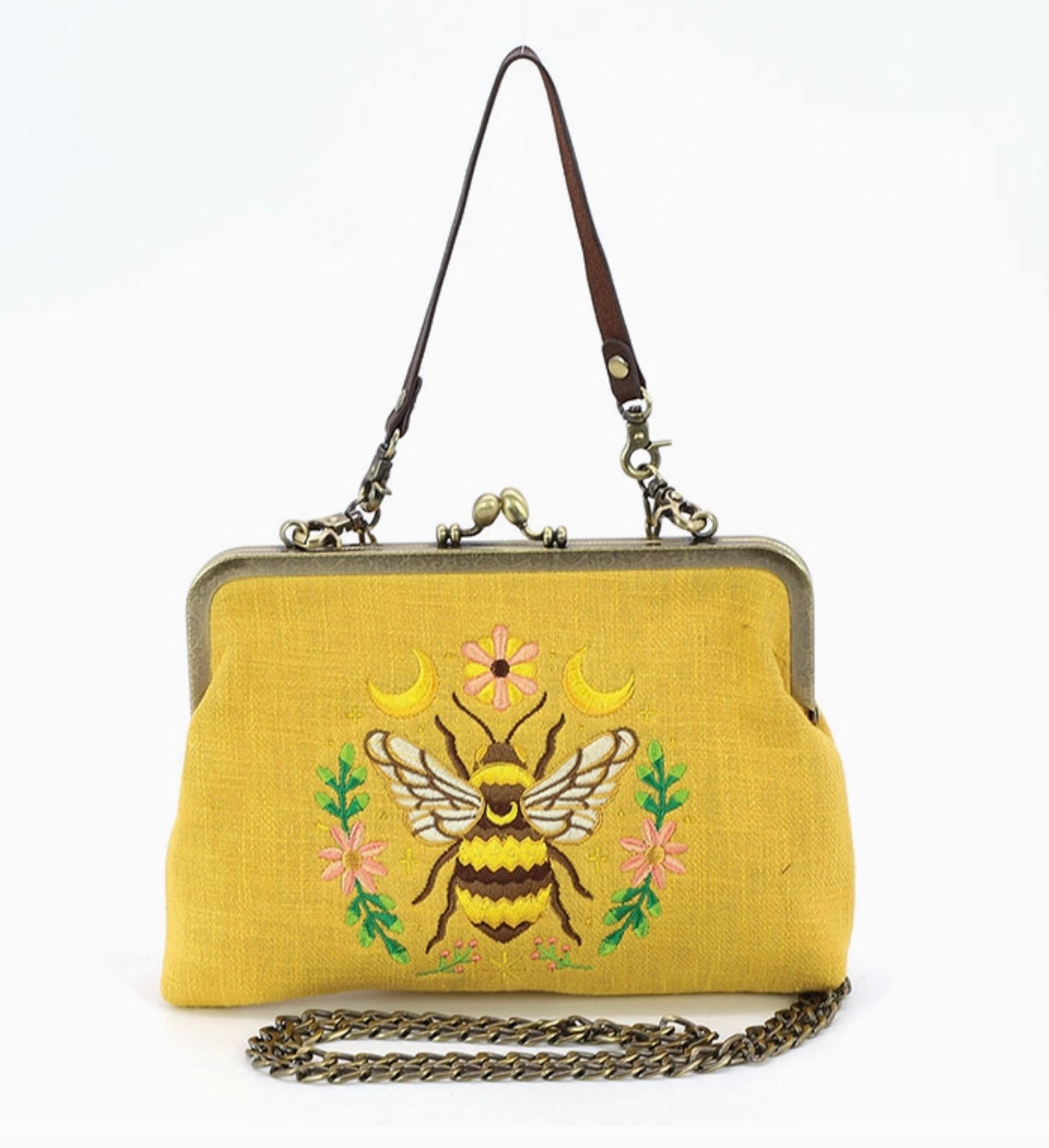 Lunar Bee Kisslock Bag