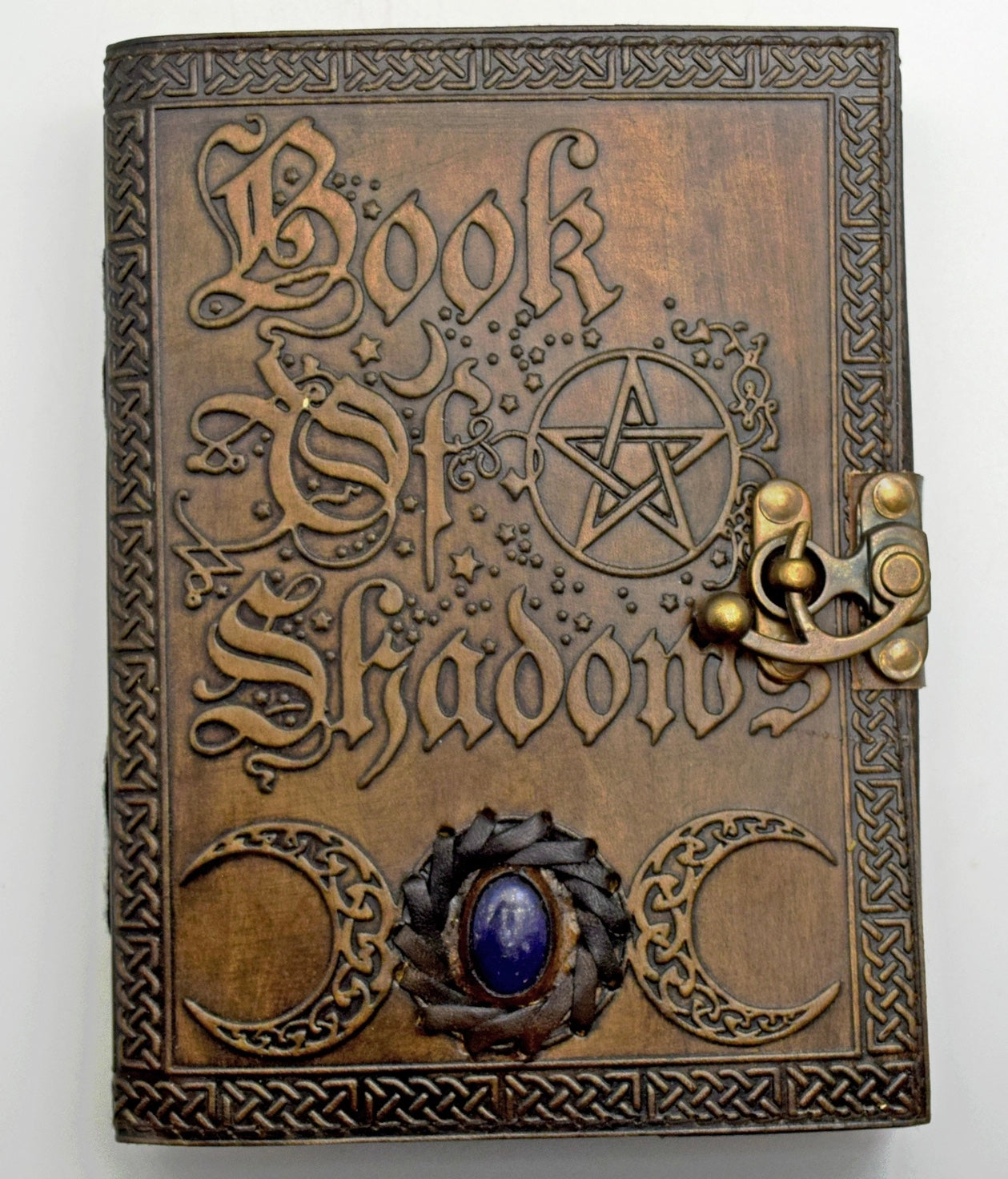 Book of Shadows Leather Embossed Journal