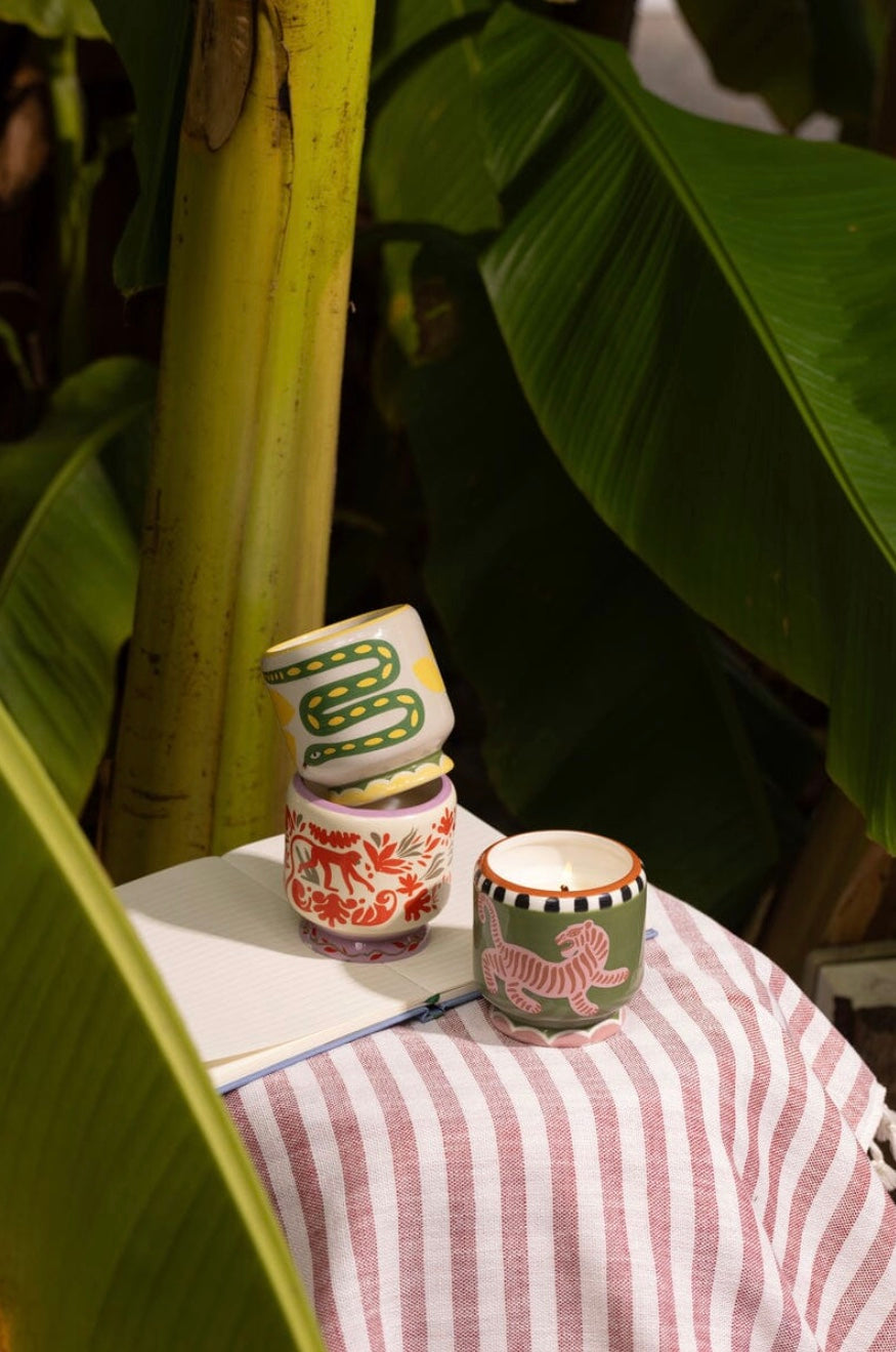 Paddywax: Snake Ceramic Candle
