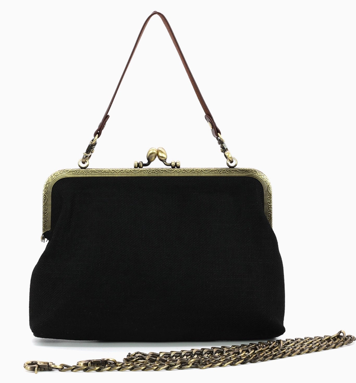 Celestial Mushroom Kisslock Bag