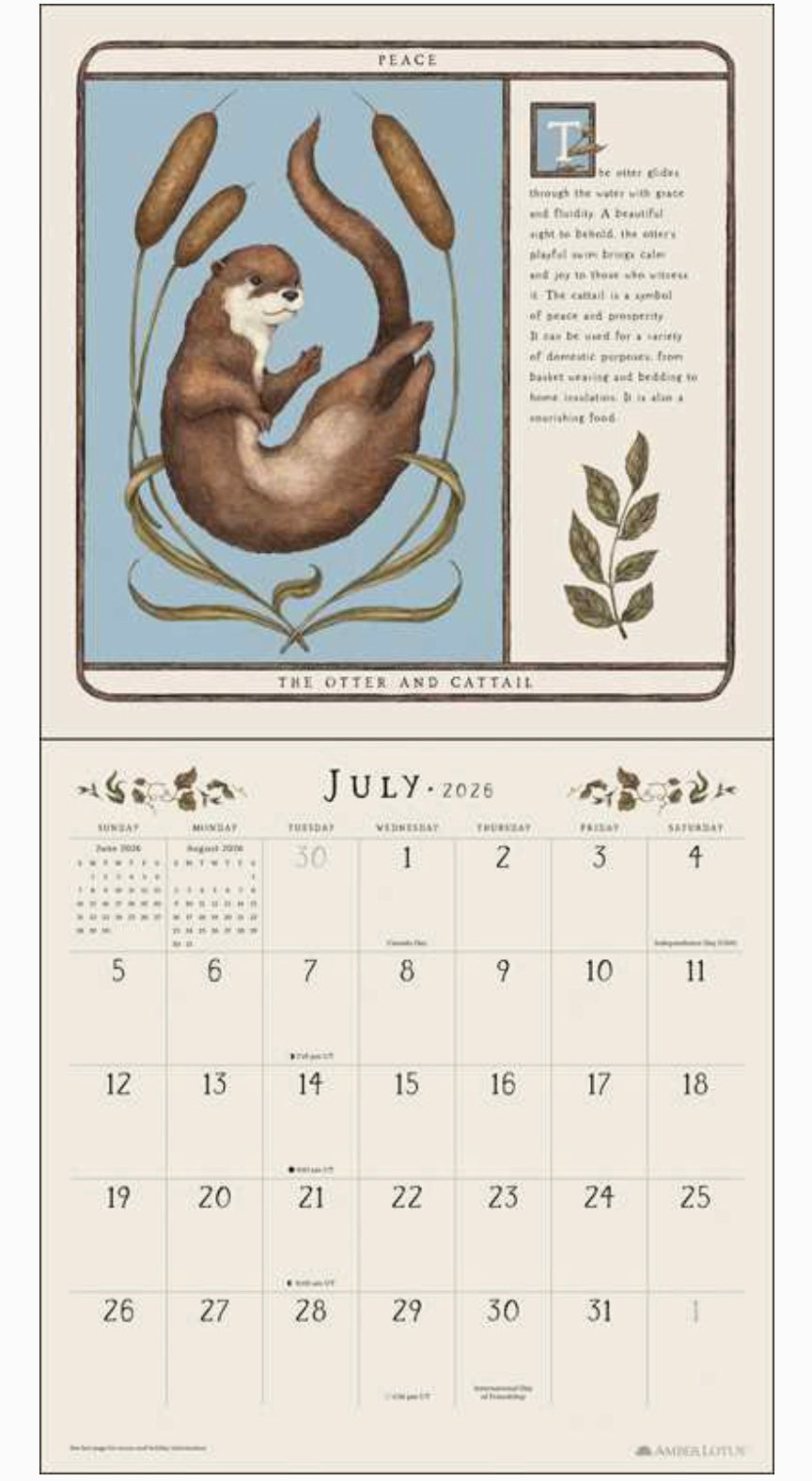 Woodland Wardens 2026 Wall Calendar
