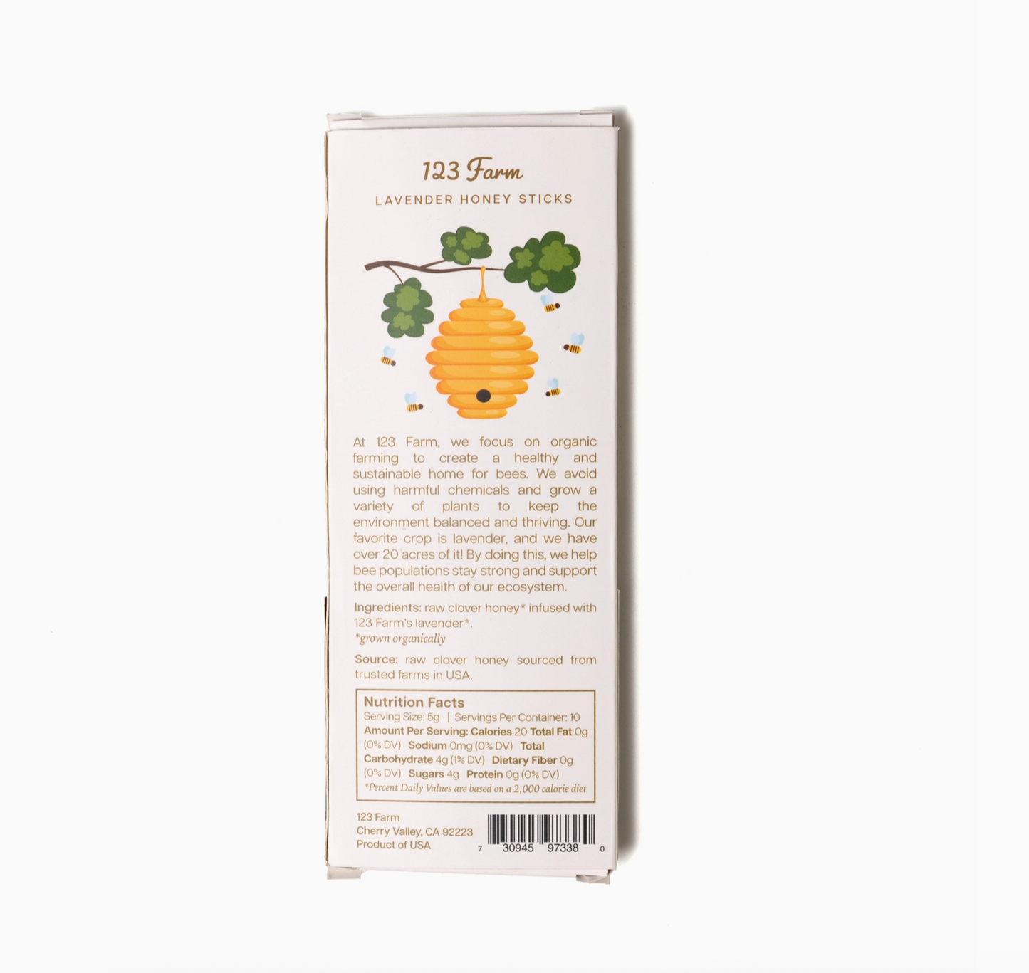 Lavender Honey Sticks