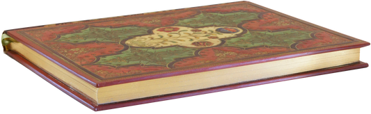 Floral Parchment Journal