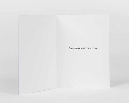 Life Is Abundant Greeting Post Card