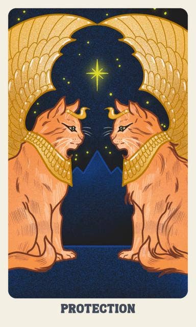 Feline Mystique Oracle Deck and Guidebook