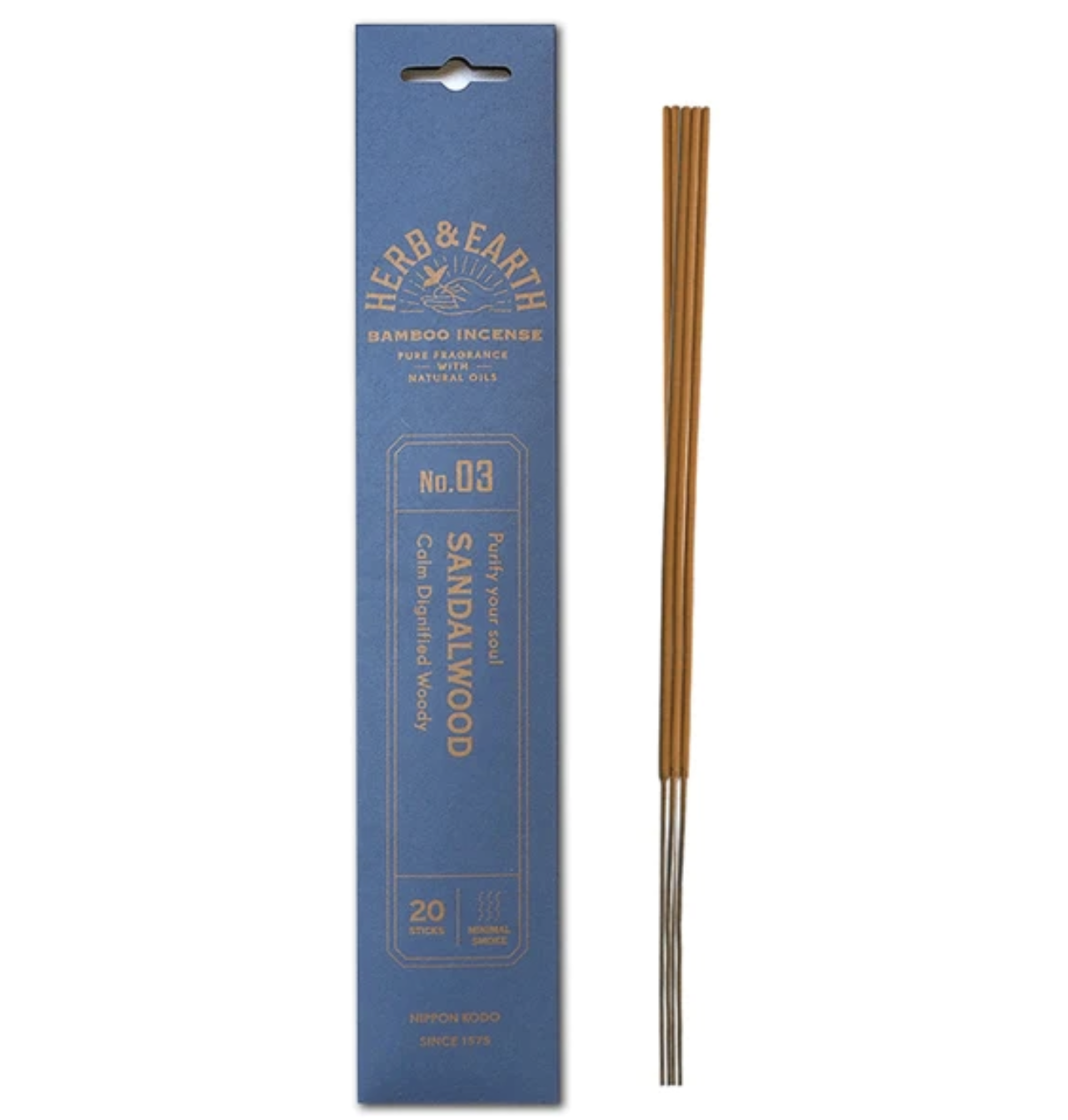 HERB & EARTH Japanese bamboo incense