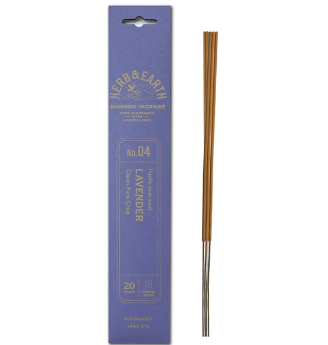 HERB & EARTH Japanese bamboo incense