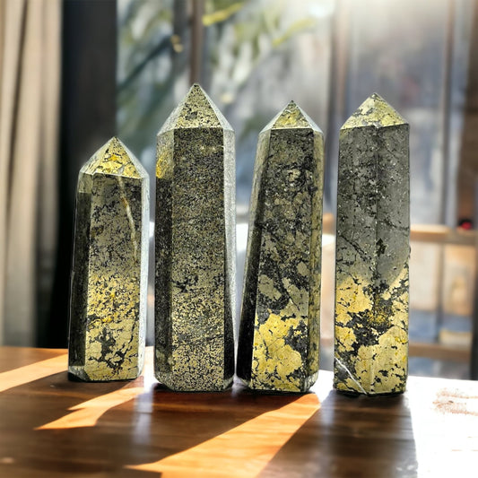 Pyrite Crystal Tower
