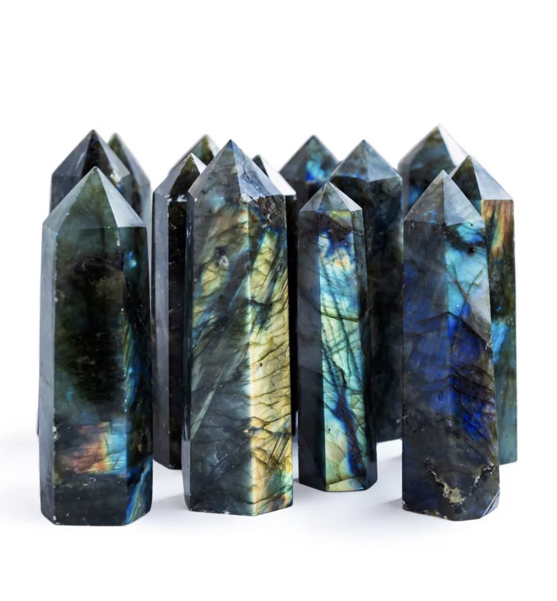 Labradorite Crystal Tower