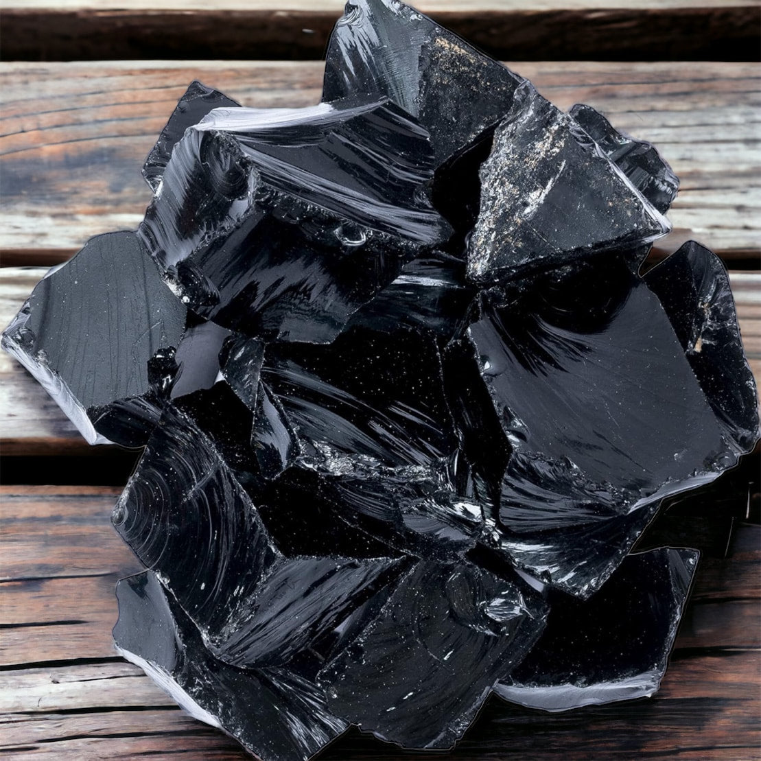 Obsidian Raw Crystal Tumble
