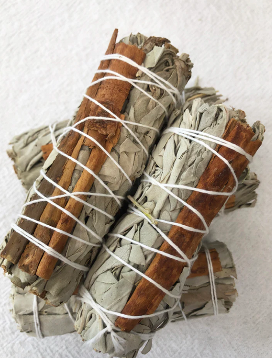 Cinnamon White Sage Bundle