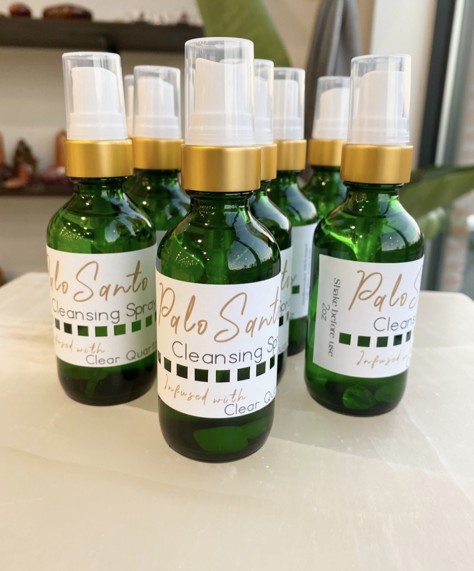 Palo Santo Clear Quartz Cleansing Spray