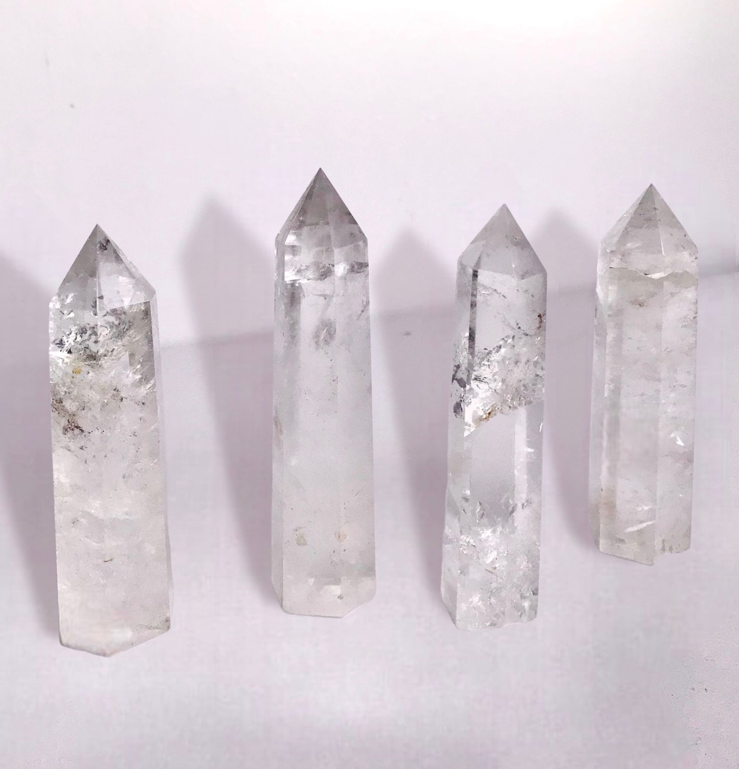 Clear Quartz Crystal Tower