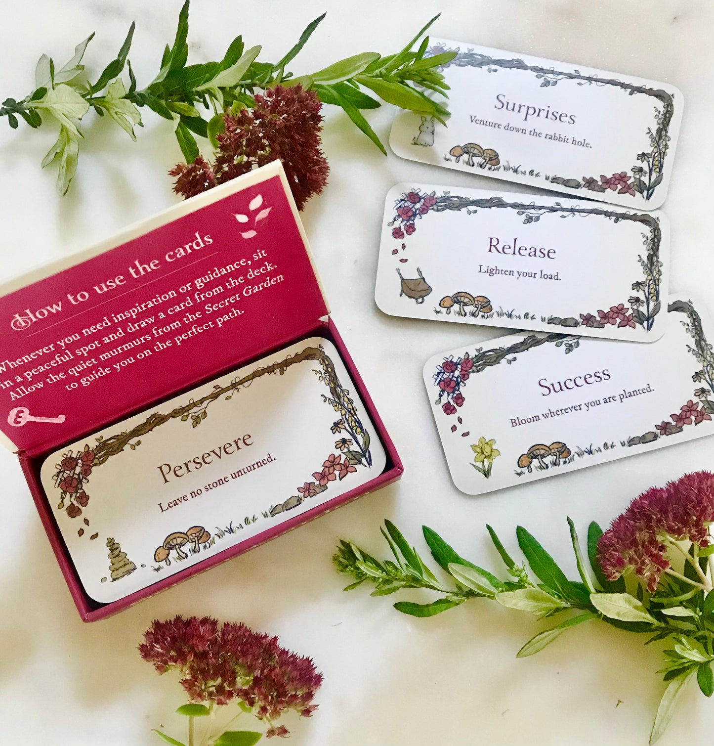 Secret Garden Message Cards