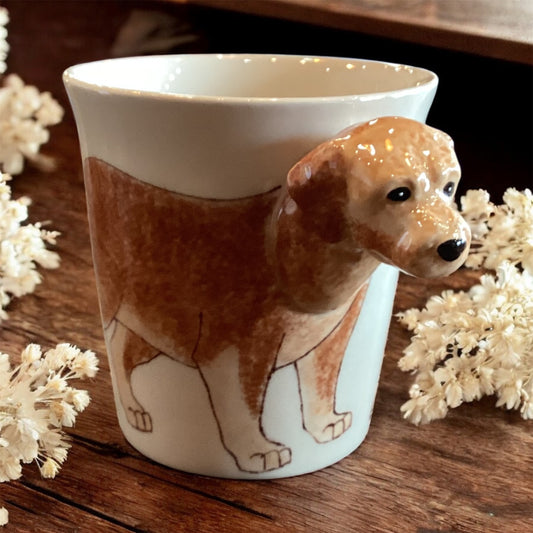 Ceramic Animal Mug - Goldendoodle