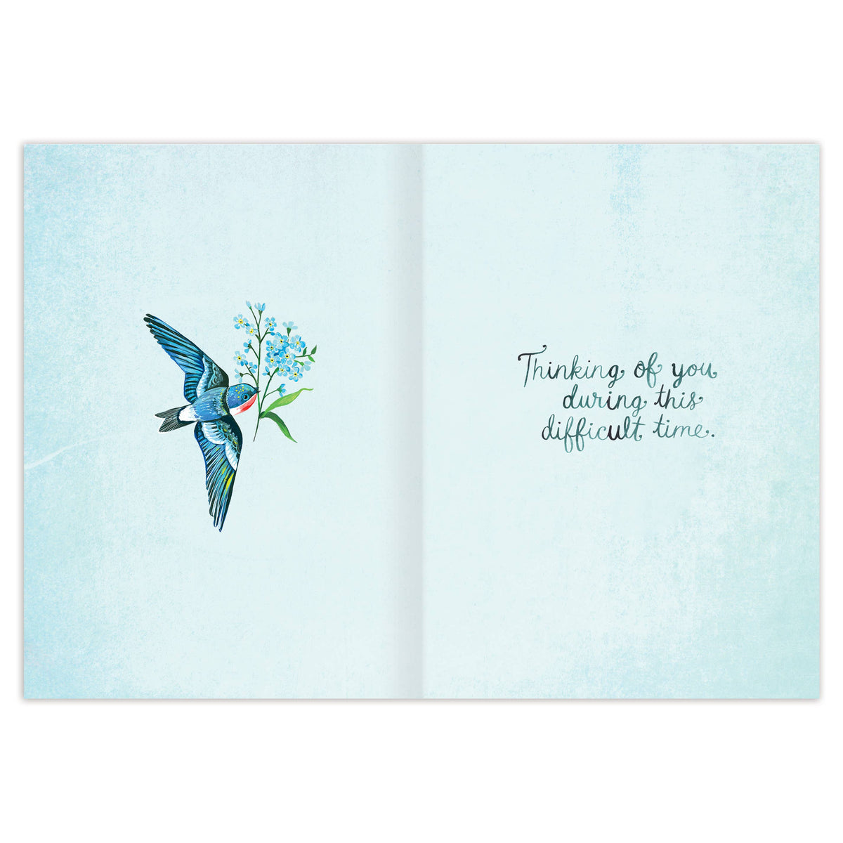 Swallows Sympathy Card