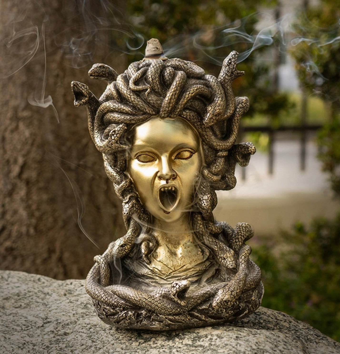 Medusa Backflow Incense Burner