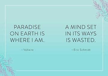 Mindfulness - Meditations & Inspirations Mini Book