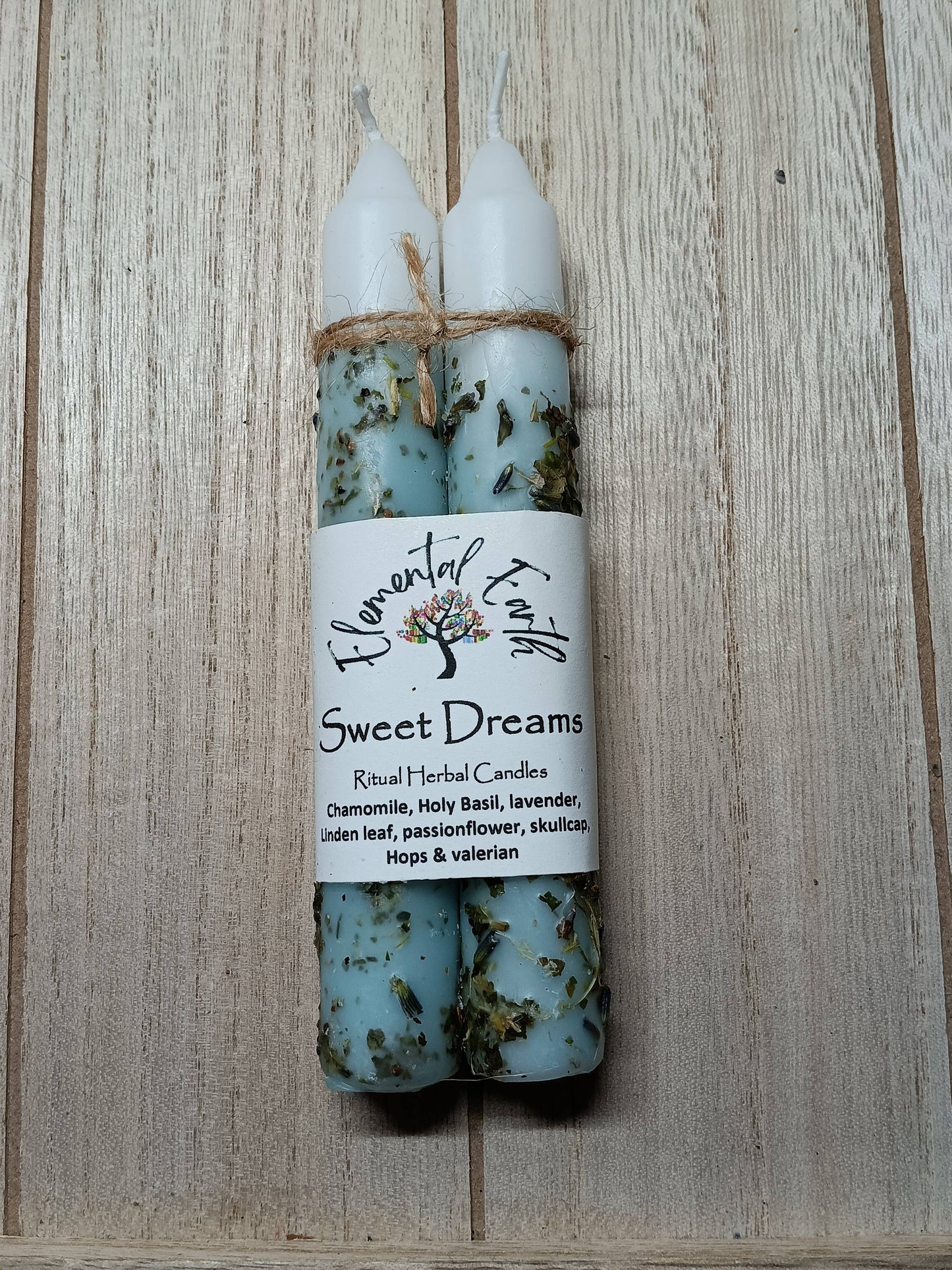 Sweet Dreams Herbal Intention Candles